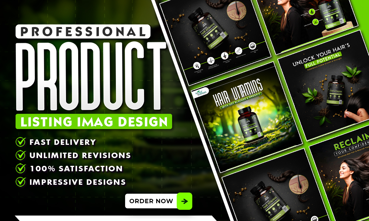 Product Listing Image Design